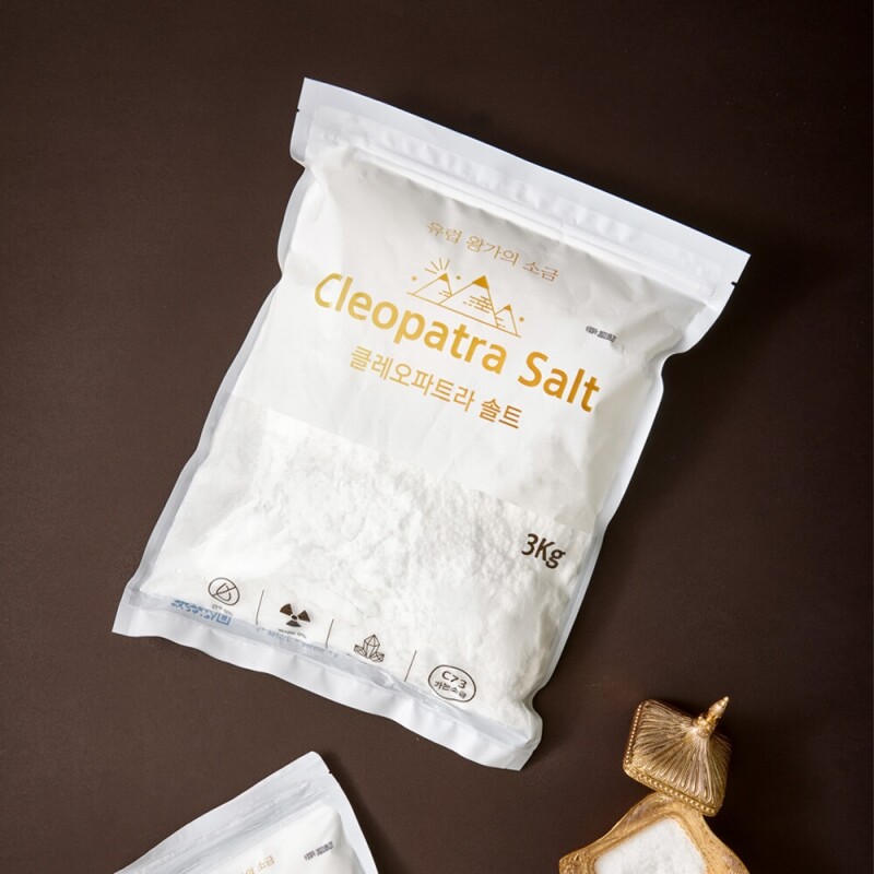 참거래농민장터,이집트 소금 천일염 클레오파트라솔트 3kg C53 가는소금