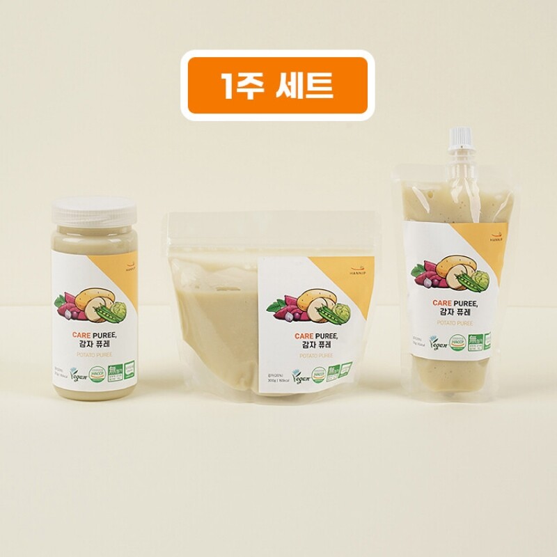참거래농민장터,[1주세트] Energy White 감자 퓨레