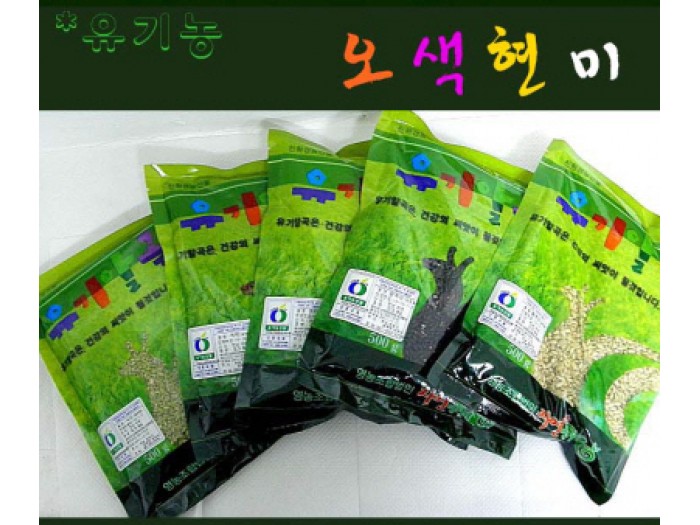 참거래농민장터,유기농 오색현미(혼곡) 3kg