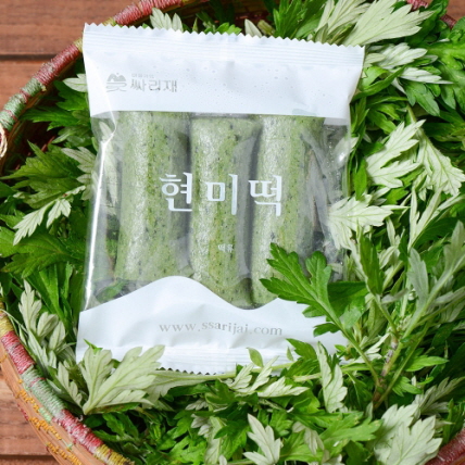 참거래농민장터,생쑥으로 만든 쑥현미 가래떡 1kg