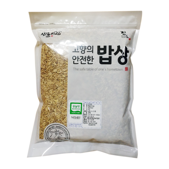 참거래농민장터,[3+1이벤트] 유기농 귀리쌀 총 4kg