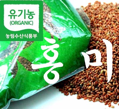 기능성쌀  유기농 적미 1kg /홍미