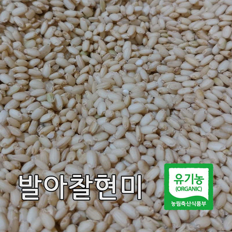 참거래농민장터,[산들바람] 국내산 유기농 발아찰현미 1kg